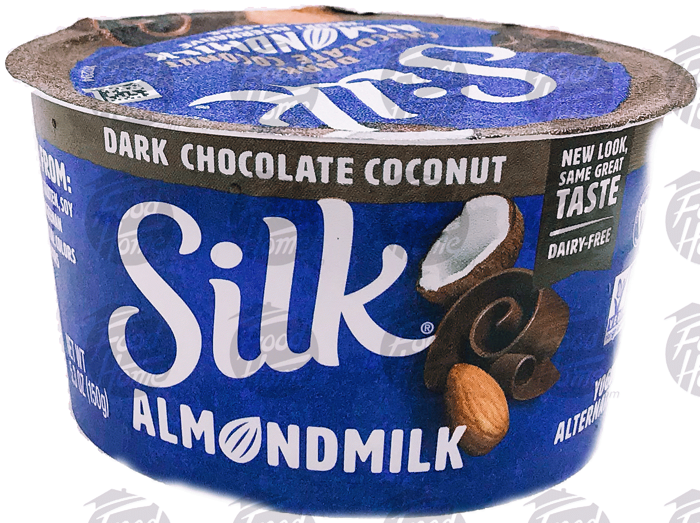 Silk  almondmilk dark chocolate coconut yogurt alternative, cup Full-Size Picture